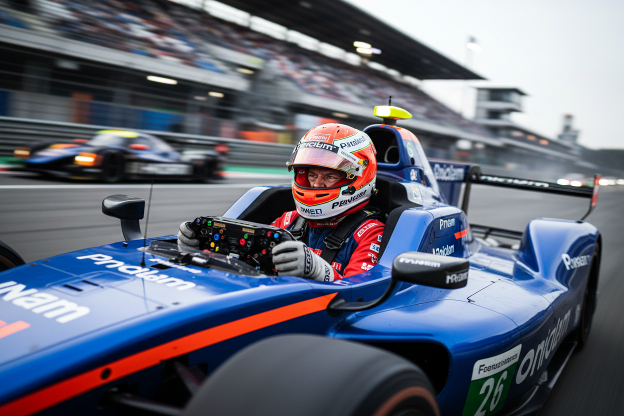 LOOKING FOR SOMEONE TO BE IN THE CAR RACING