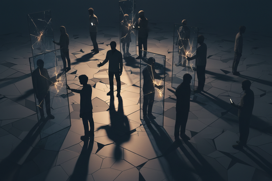 WE'RE IN A WORLD WHERE IT'S SO HARD TO GET ALONG WITH EACH OTHER